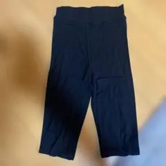 くろぱん。10分丈 スパッツ 120cm ブラック