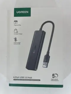 UGREEN 4-Port USB 3.0 Hub 本体　1本！