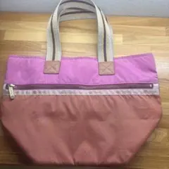 LE SPORTSAC レスポートサック　トートバッグ　ピンクオレンジ