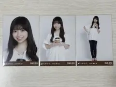 乃木坂46 長嶋凛桜 生写真 白シャツ × スキニーデニム コンプ
