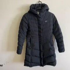 Patagonia 黒 ダウンコート Girls XL（14）