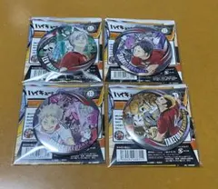 ハイキュー　コレクション缶バッジ　memories 音駒4点まとめ売り