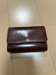 万双 ダブルホーウィン名刺入れ #8バーガンディ - メルカリ