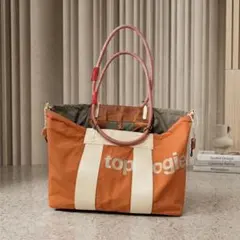 【新品】Topologie サミット トート ワイド スモール オレンジのサムネイル