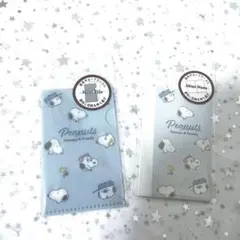 おまとめスヌーピー ブラザーズ ミニファイル 2枚セット＆ ミニノート1冊