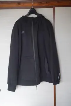 ブラック フルジップ ジャケット Kickstarter パーカー