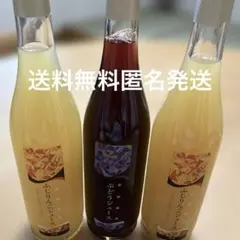 長野県産100％ストレートジュース ふじりんご2本 ぶどう1本のサムネイル