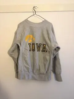 90s USA製 SANTEE IOWA カレッジ スウェット リバースウィーブ