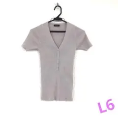 コムサ　レディース　トップス　半袖　サマーニット　M