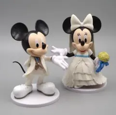 ミッキー & ミニー ケーキトッパー フィギュア セット
