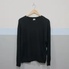 FRUIT OF THE LOOM × 金子恵治 コットンライクニット ブラックのサムネイル