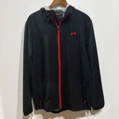 Under Armour ブラック/レッド ジャケットとパンツセット LG