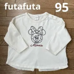 バースデイfutafuta ミニーマウス 刺繍Tシャツ 95フタフタ ディズニー