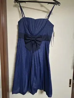 Ba•Dre リボン付き パーティードレス 9 羽織付