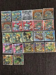 ロッテ バグ悪魔VSギガ天使シール 22枚セット