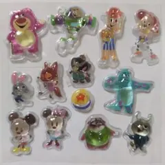 ディズニー　ぷくぷくシール　おすそ分け