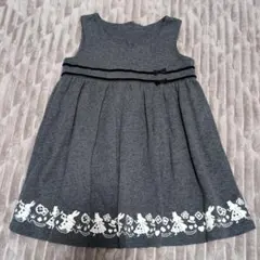 キャサリンコテージ グレー アリス ワンピース 110 120