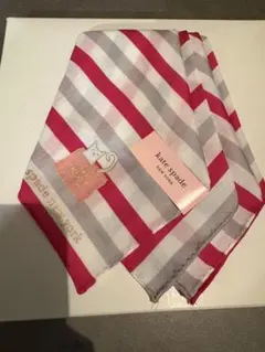 Kate Spade ストライプ ハンカチ