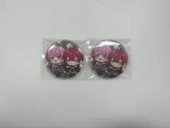 NightX-騎士X 缶バッジ ペア デフォ ばぁう てるとくん