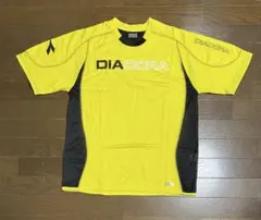 DIADORA Tシャツ イエロー/ブラック