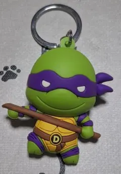 ミュータント タートルズ 3Dキーホルダー　ドナテロ