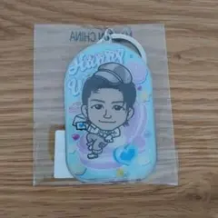 瀬口黎弥 背景付き メタルキーホルダー