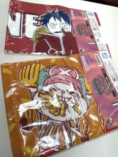 新品 未開封 一番くじ ワンピース I賞 ロングタオル2枚