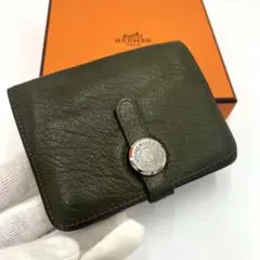 どんぐり★さまの 新品未使用 エルメス 入手困難 ドゴンコンパクト エバーカラー Dogon HERMES エルメス ミニ財布 ドゴン コンパクト ヴォー