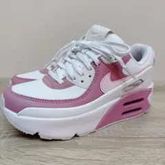 美品 ナイキ エア マックス 90 LV8 厚底 ホワイト 23