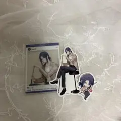 にじさんじ ラウンドワン VΔLZ 長尾景 アクリルカード ステッカー