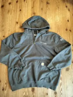 Carharttハーフジップパーカー