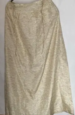 Les lapains シルク100%　ロングスカート Lサイズ タグ付き