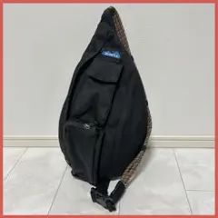 KAVU ブラック ショルダーバッグ ロープスリングのサムネイル