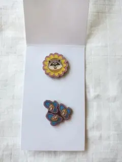 ディズニー ピンバッジ 2個セット