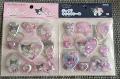 サンリオ☆ぷっくりキラキラシール★マイメロクロミ☆2シートセット