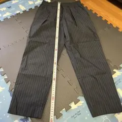 【ビューティアンドユース】ストライプ スラックス レディース　春、夏　美品