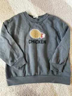 BREEZE チキン刺繍 トレーナー 110