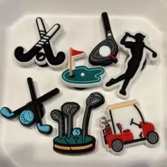 クロックス ゴルフ⛳️ ジビッツ ™ チャーム 7点セットのサムネイル