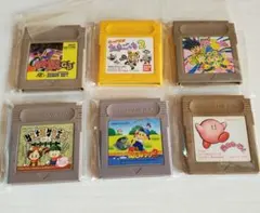 ゲームボーイ ソフト6本セット