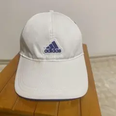 adidas メッシュ ランニングキャップ ホワイト レディース