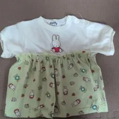 【miffy ミッフィー】 半袖 Tシャツ 90cmのサムネイル