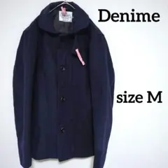 Denime ドゥニーム ショールカラージャケット カーコート ウール アウター