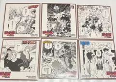 ジャンプ フェア 2025 アニメイト 特典 ミニ色紙 6枚セット