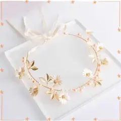◇花冠 花かんむり ベビー キッズ カチューシャ 結婚式 誕生日 髪飾り