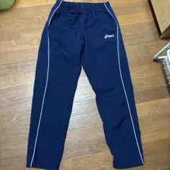 asics アシックス ウィンドブレーカー パンツ ネイビーのサムネイル