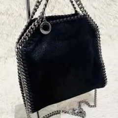【未使用級】 ステラマッカートニー ファベラ ミニ2way エコレザー チェーン
