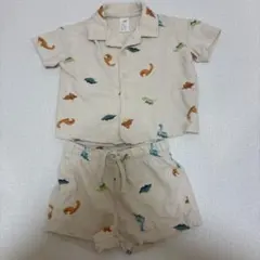 H&M 動物柄 セットアップ 9M