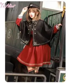 【未使用品】To Alice　ミリタリーコート＆ワンピース　セット　制服　軍服のサムネイル