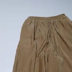 ehka sopo レディース パンツ ガウチョパンツ ワイド ベージュ