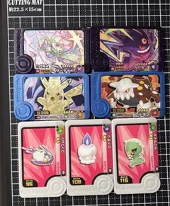 ポケモンフレンダ　ゲンガー　サーナイト　ピカチュウ